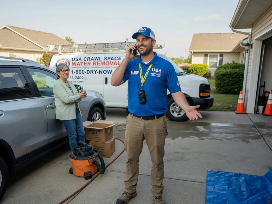 Crawl Space Water Removal Marine, IL FAQs